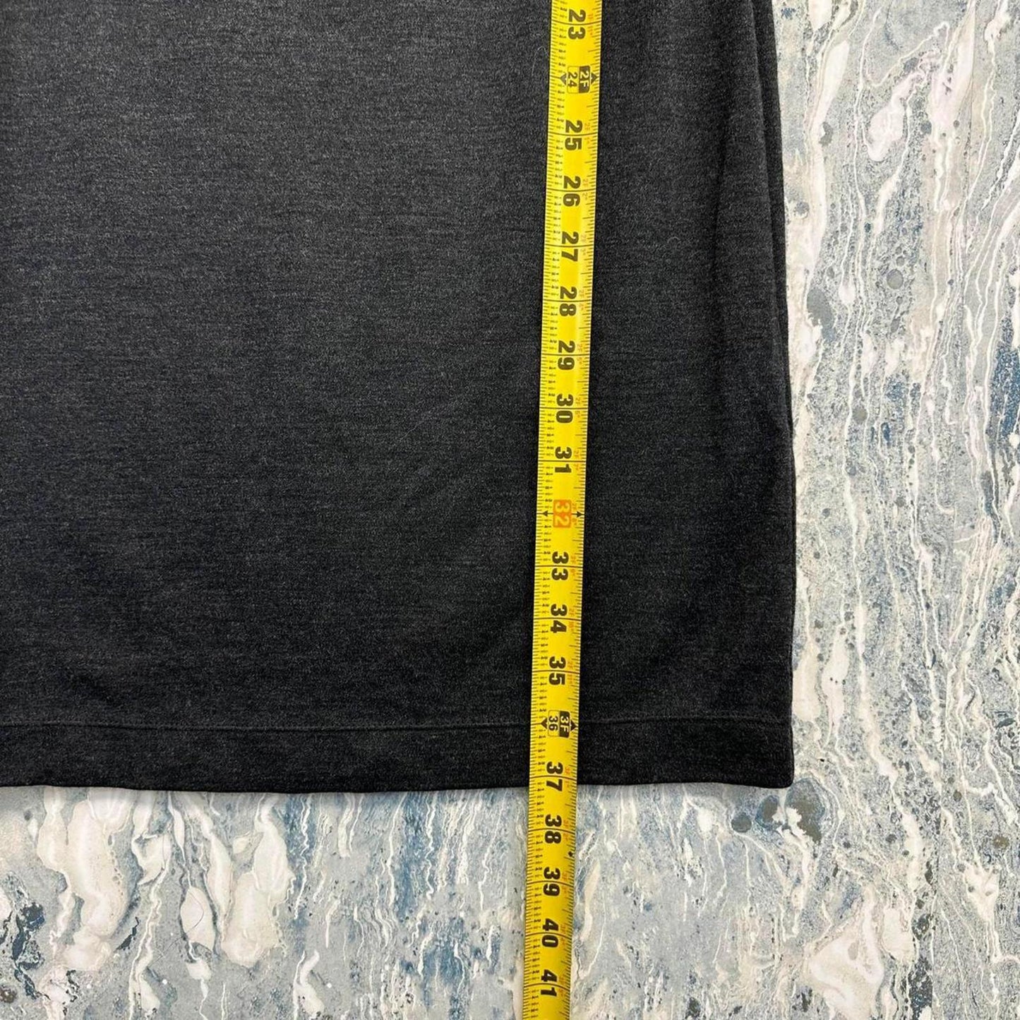 Black Charcoal Cowl Neck Midi Dress (0)