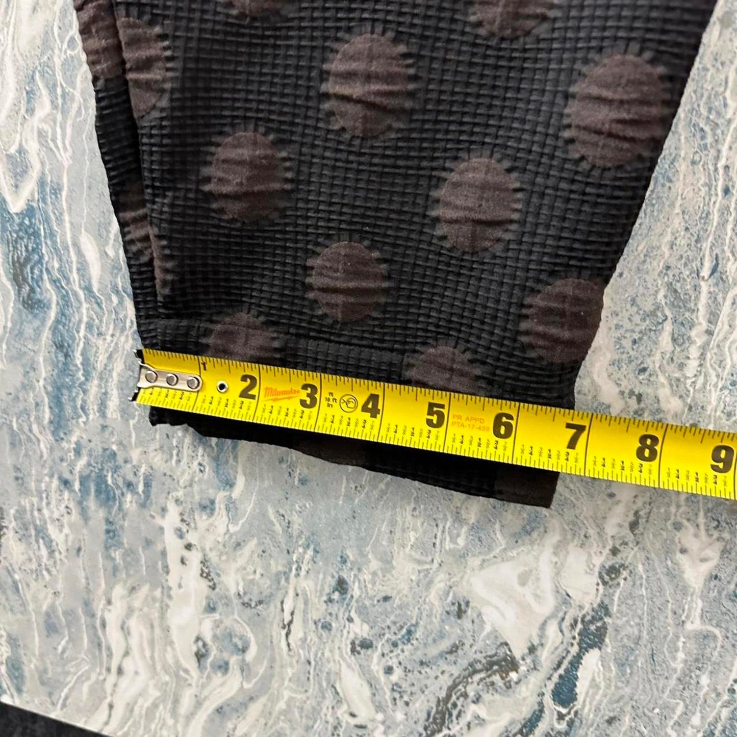 Retro indie black polka dot pants (2)