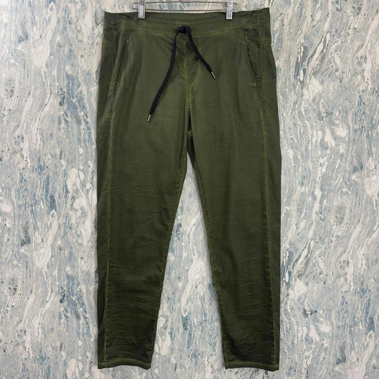 Alembika Designer Green Drawstring Pants (5)