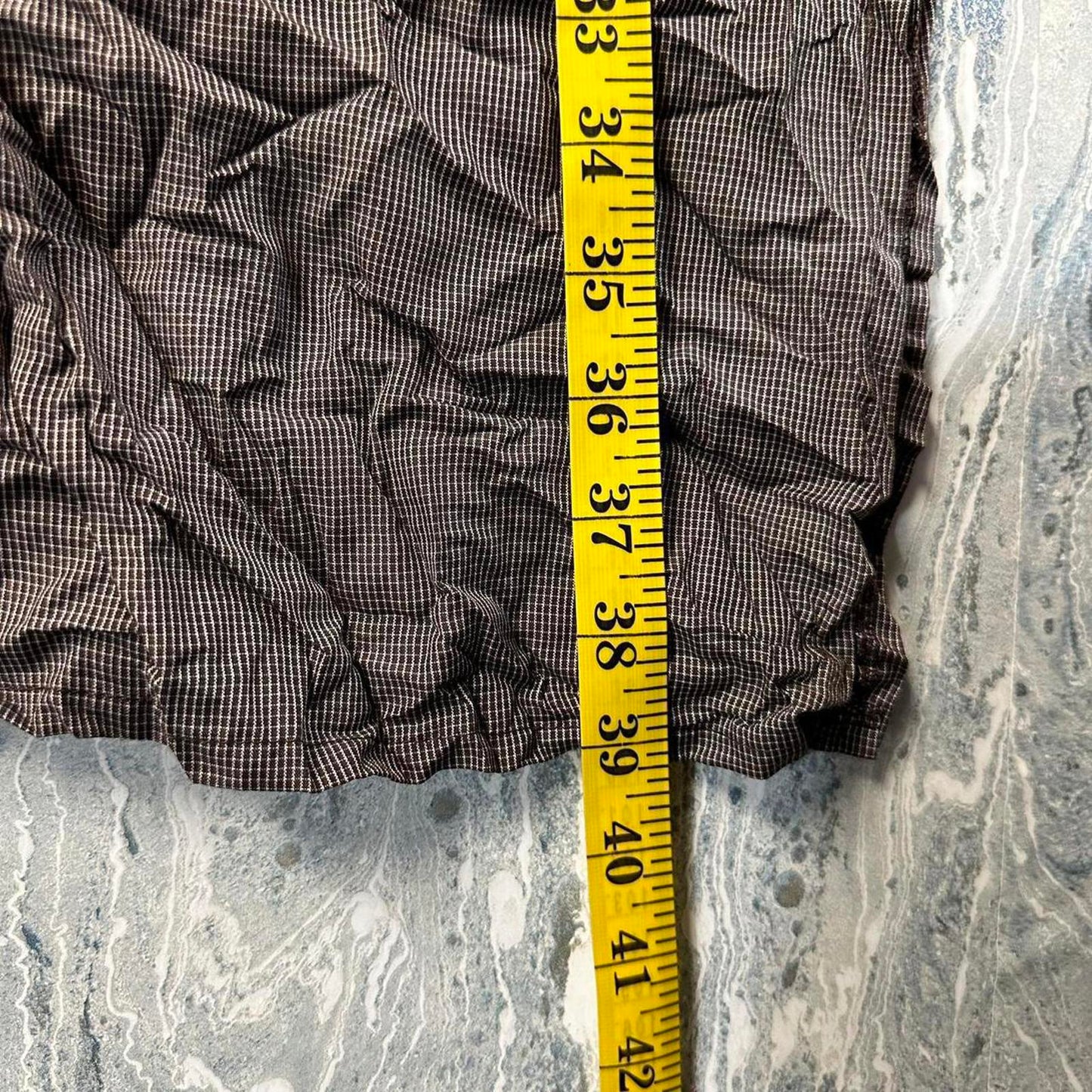 academia minimalist brown twead maxiskirt (XL)