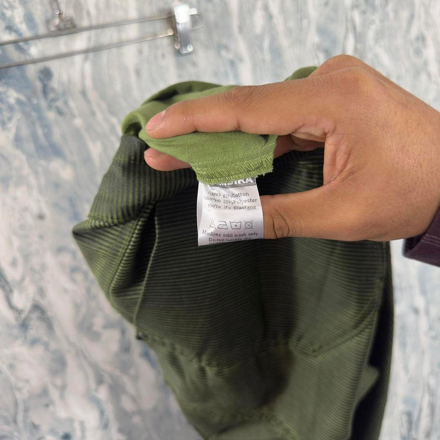 Alembika Designer Green Drawstring Pants (5)