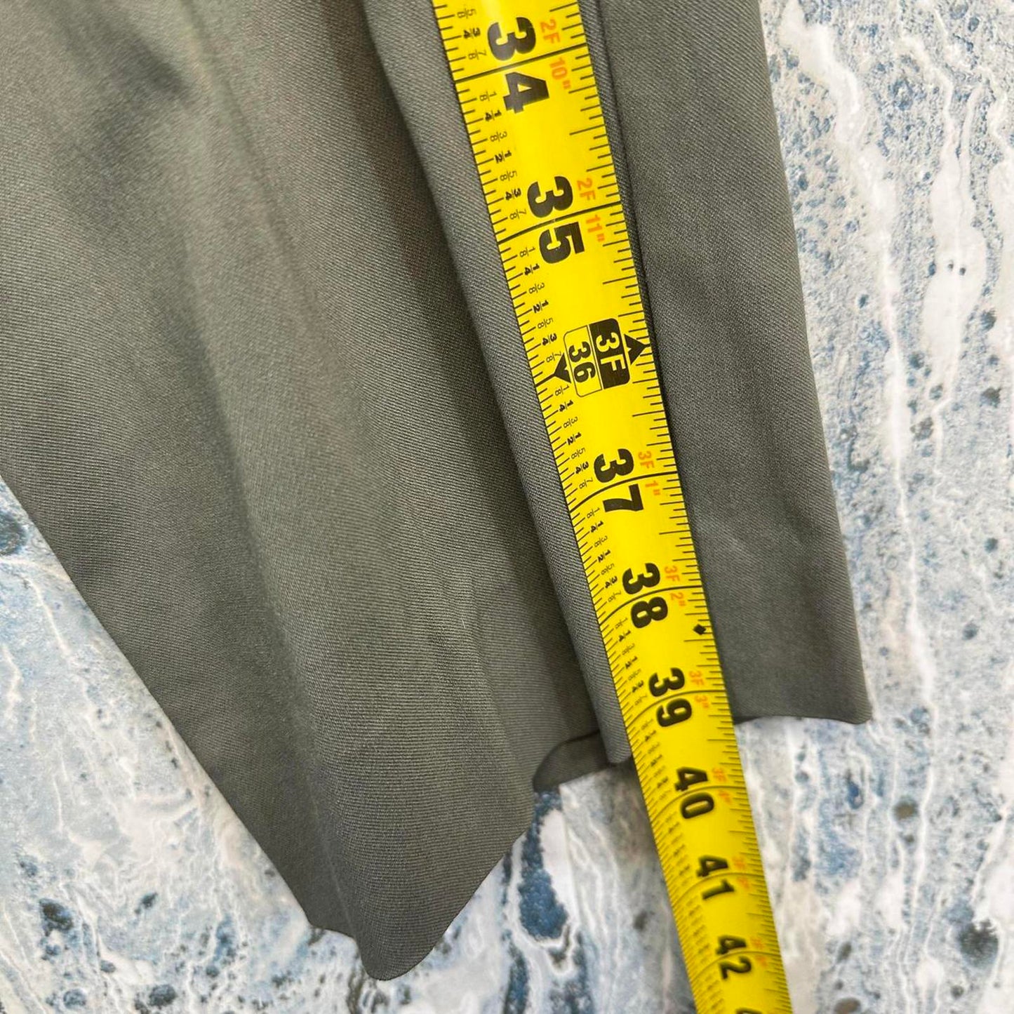 Olive Office Trousers (12)