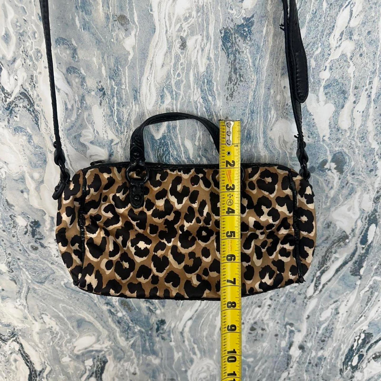 Y2K Juicy Couture Leopard Print Shoulder Bag