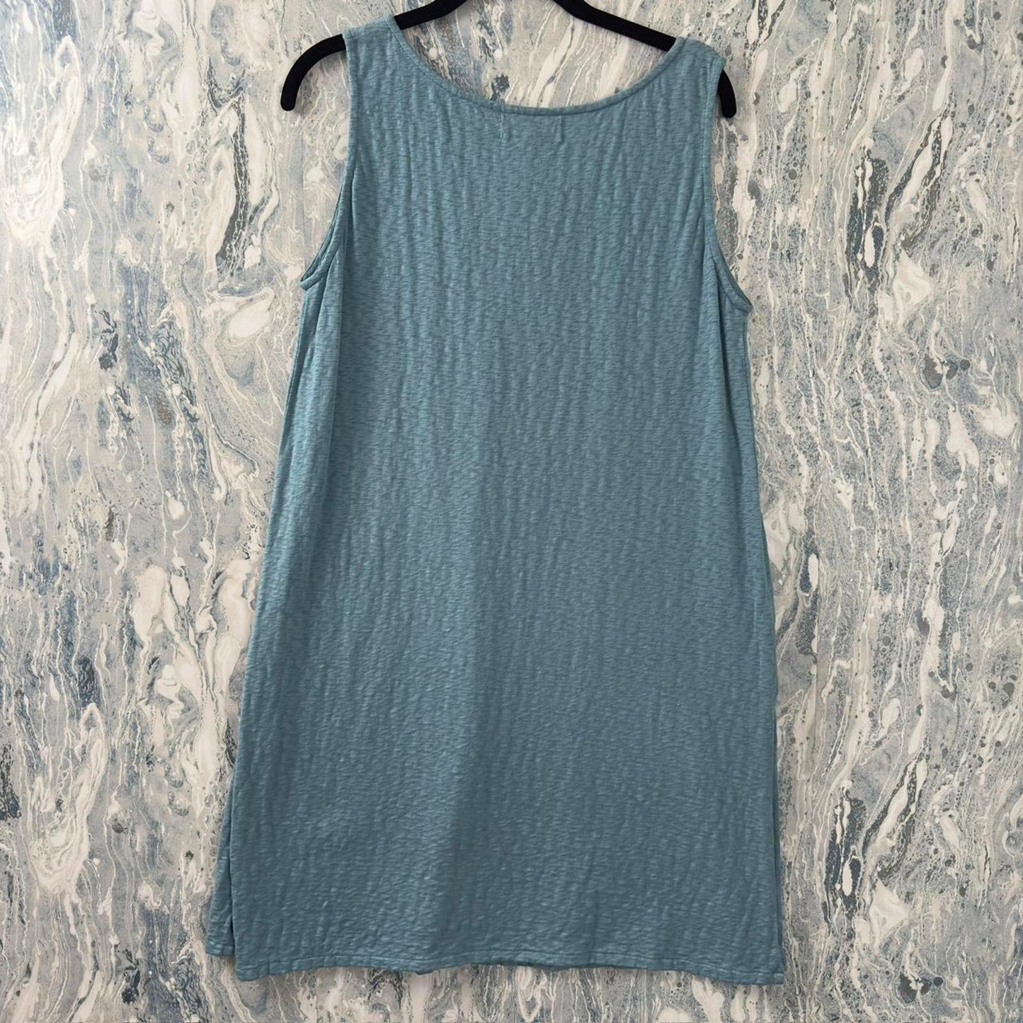 Casual Sky Blue Sleeveless Dress (S/M)