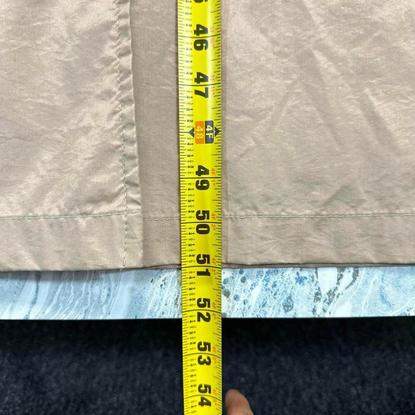 Vintage Academia London Fog Tan Double-Breasted Trench Coat (XL)