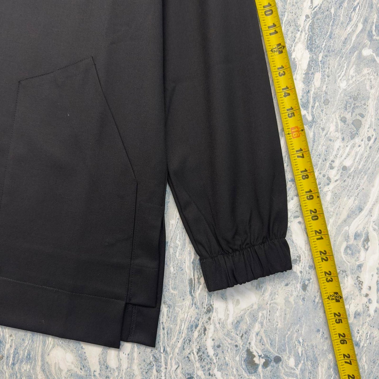 Designer Lotus Eaters Black Oversized Long Sleeve Top (L)