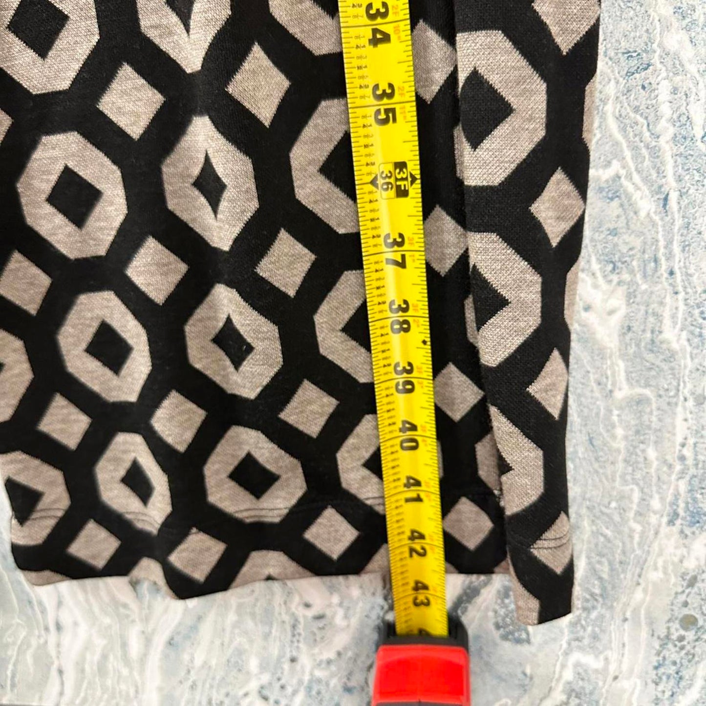 Retro indie geometric polka dot pants (4)