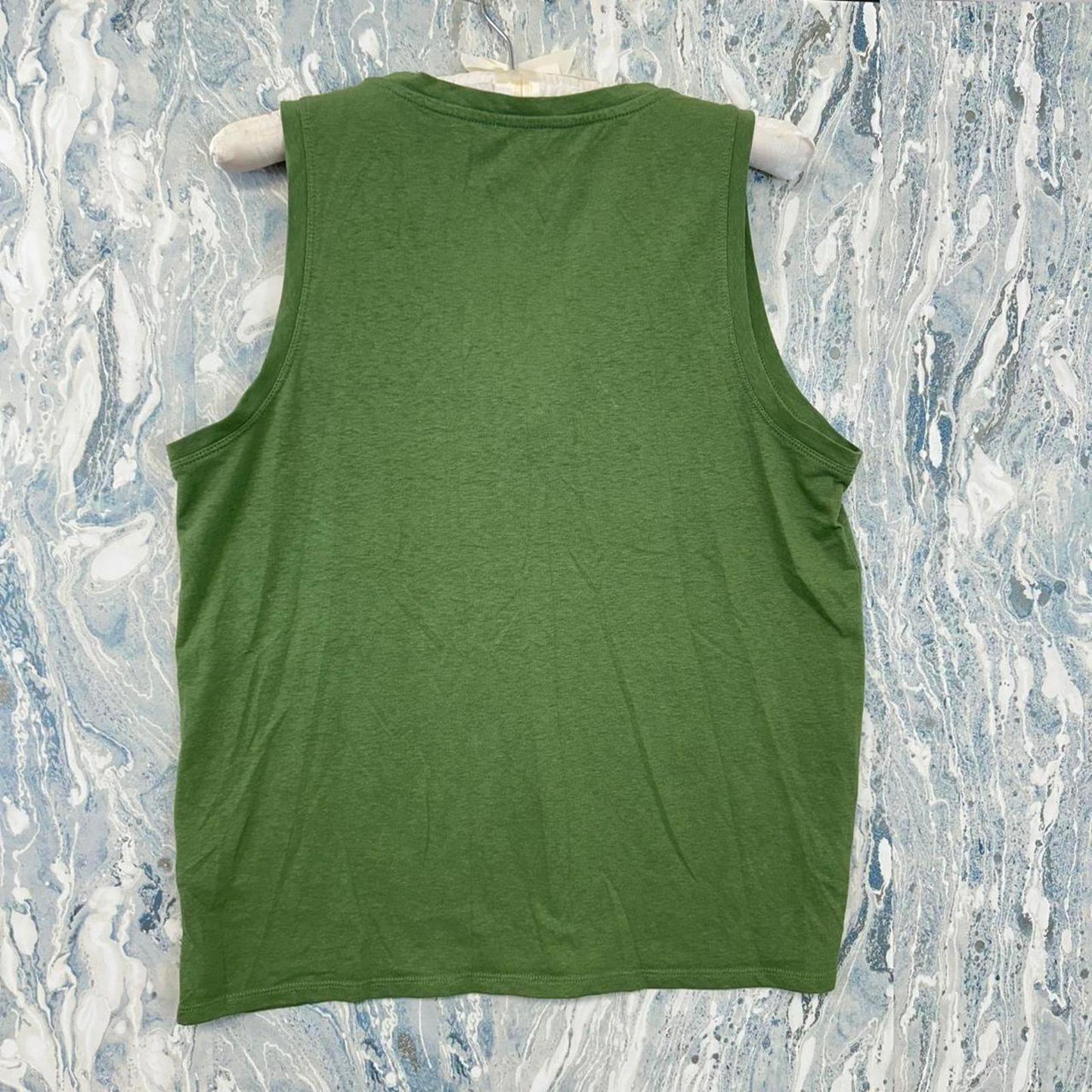 JCrew Minimalist Green V Neck Tank Top (M)