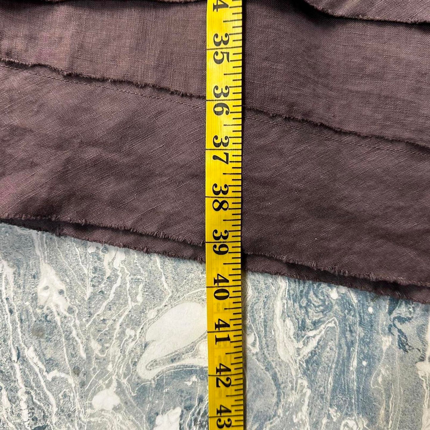 boho minimalist brown tiered maxiskirt (L)