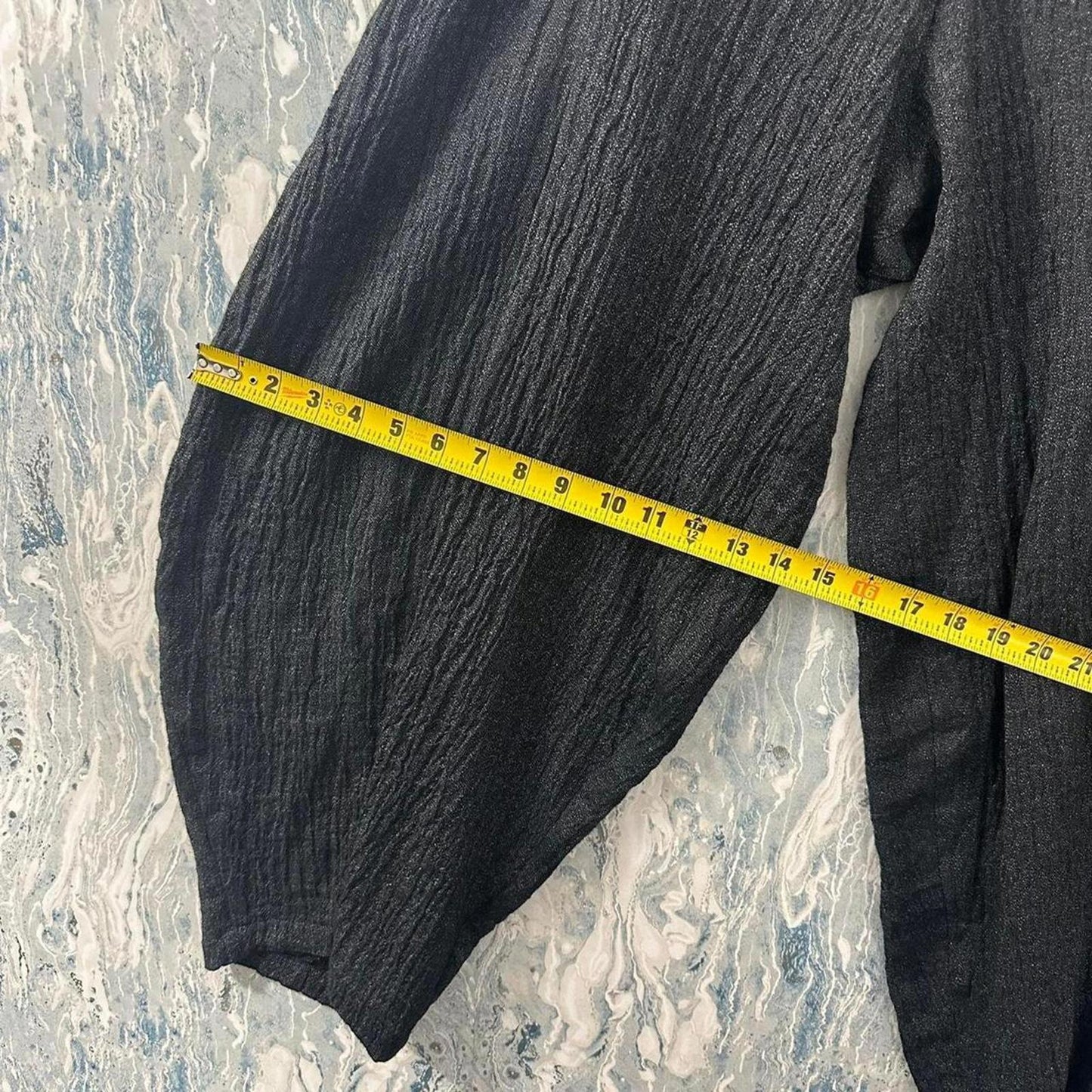 Minimalism Black Wide Leg Pants (1)