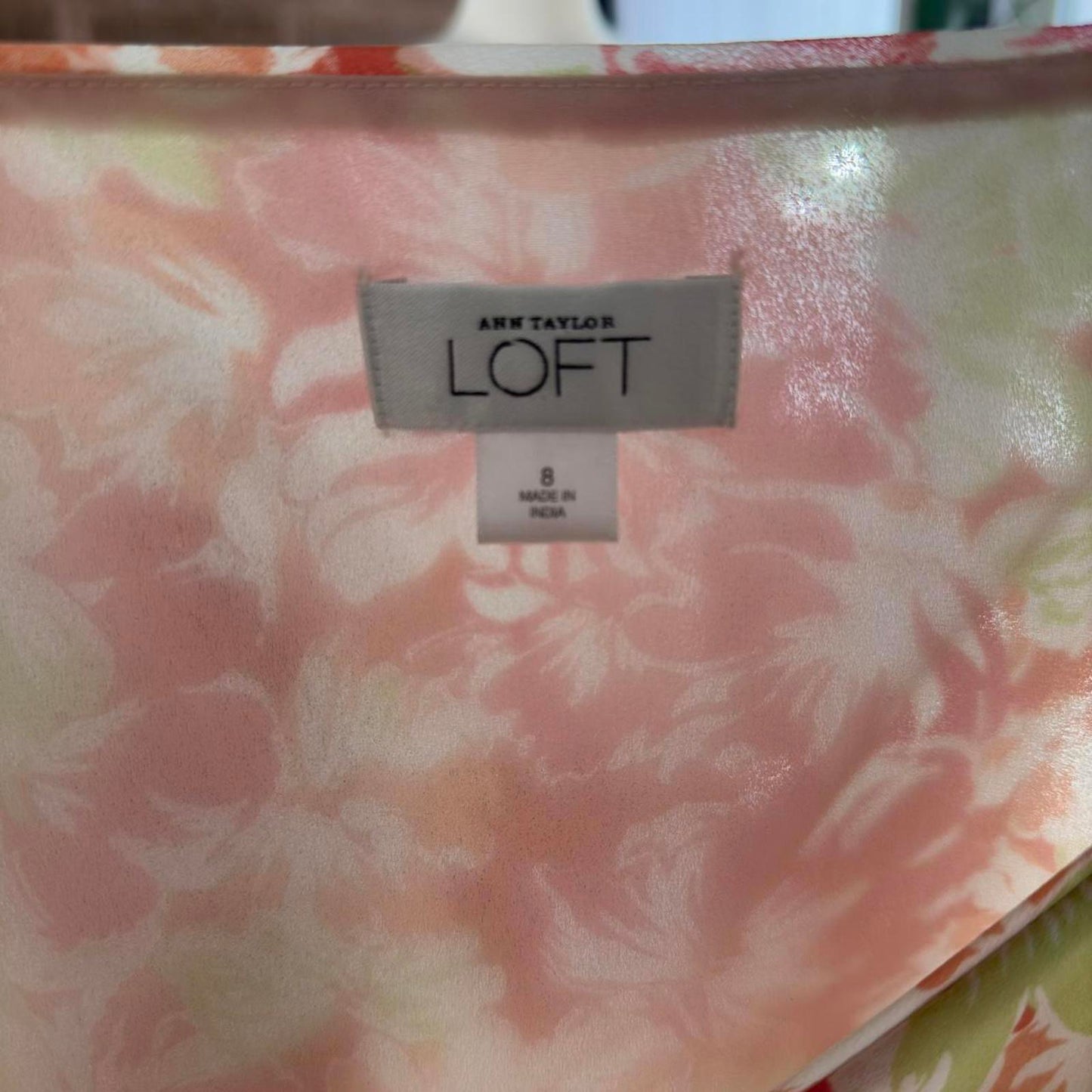 Vintage y2k pink floral midi dress (8)