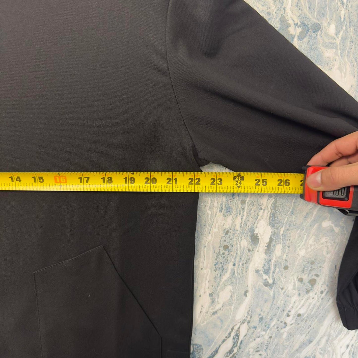 Designer Lotus Eaters Black Oversized Long Sleeve Top (L)