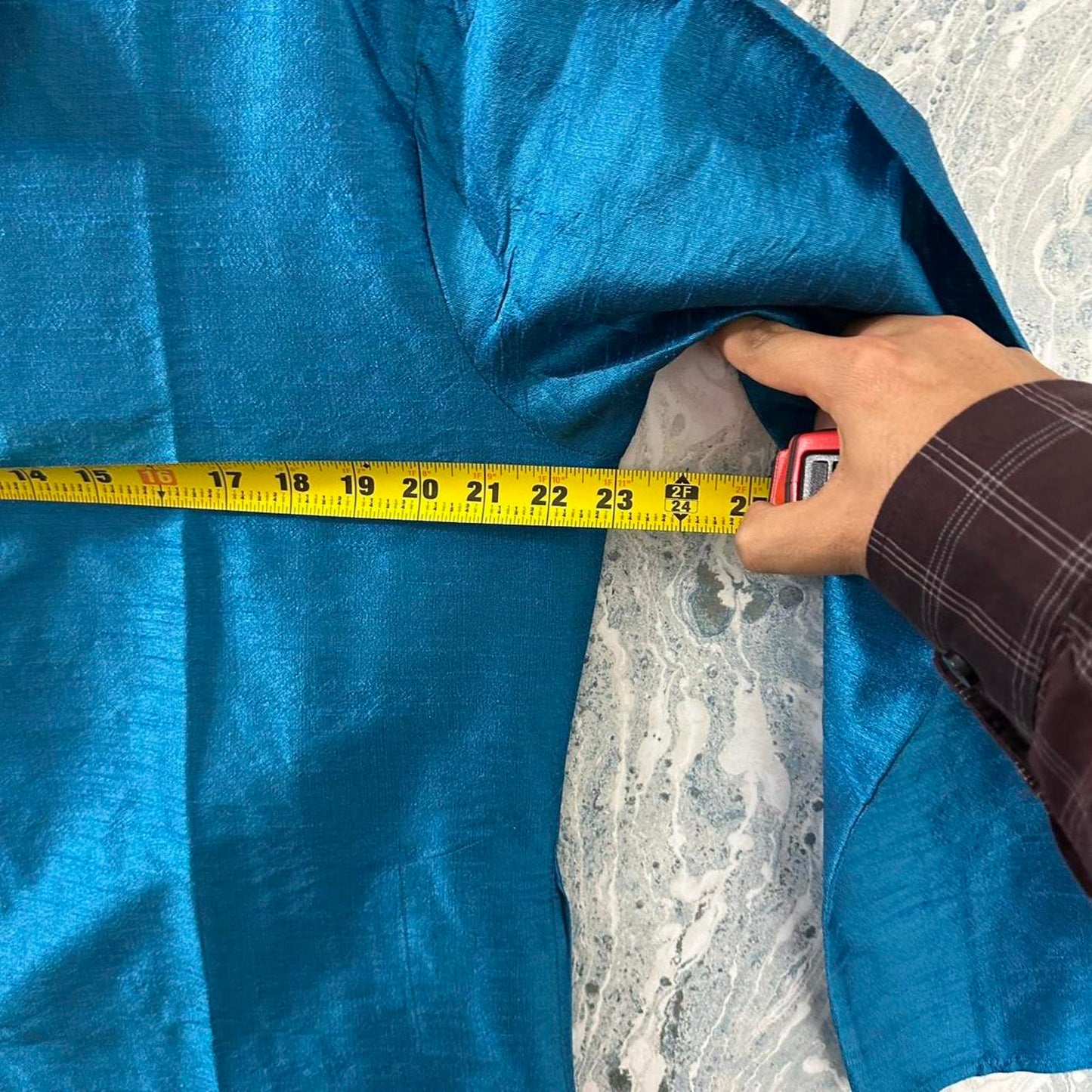 Classic Blue Indian Kurta (L)