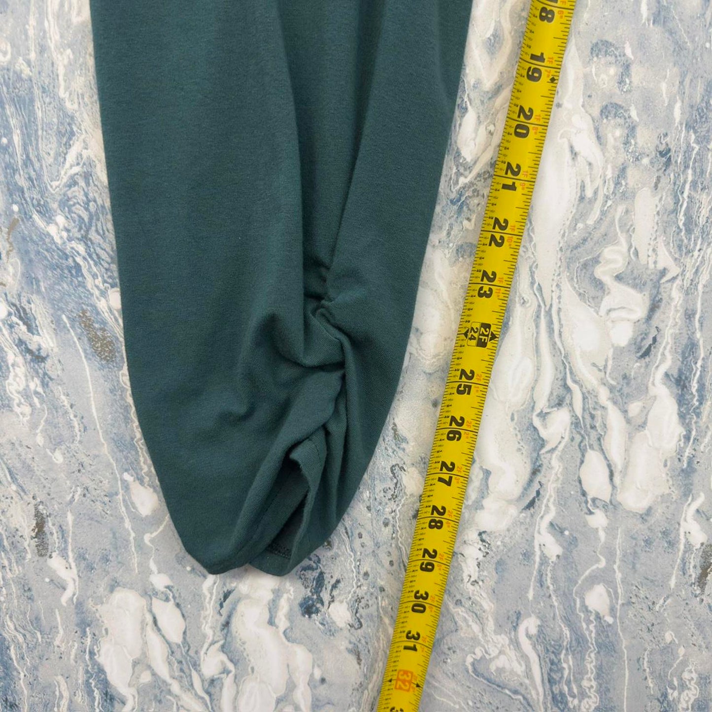 Designer Pine Green Synched Leggings (L)