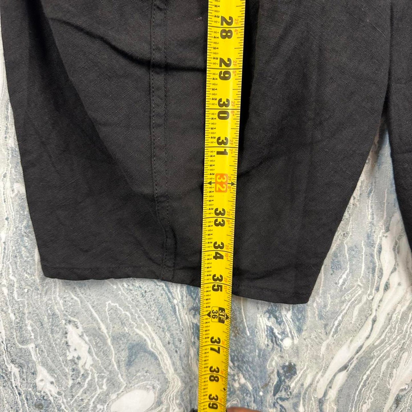 Minimalism black wide leg lounge pants (L/XL)