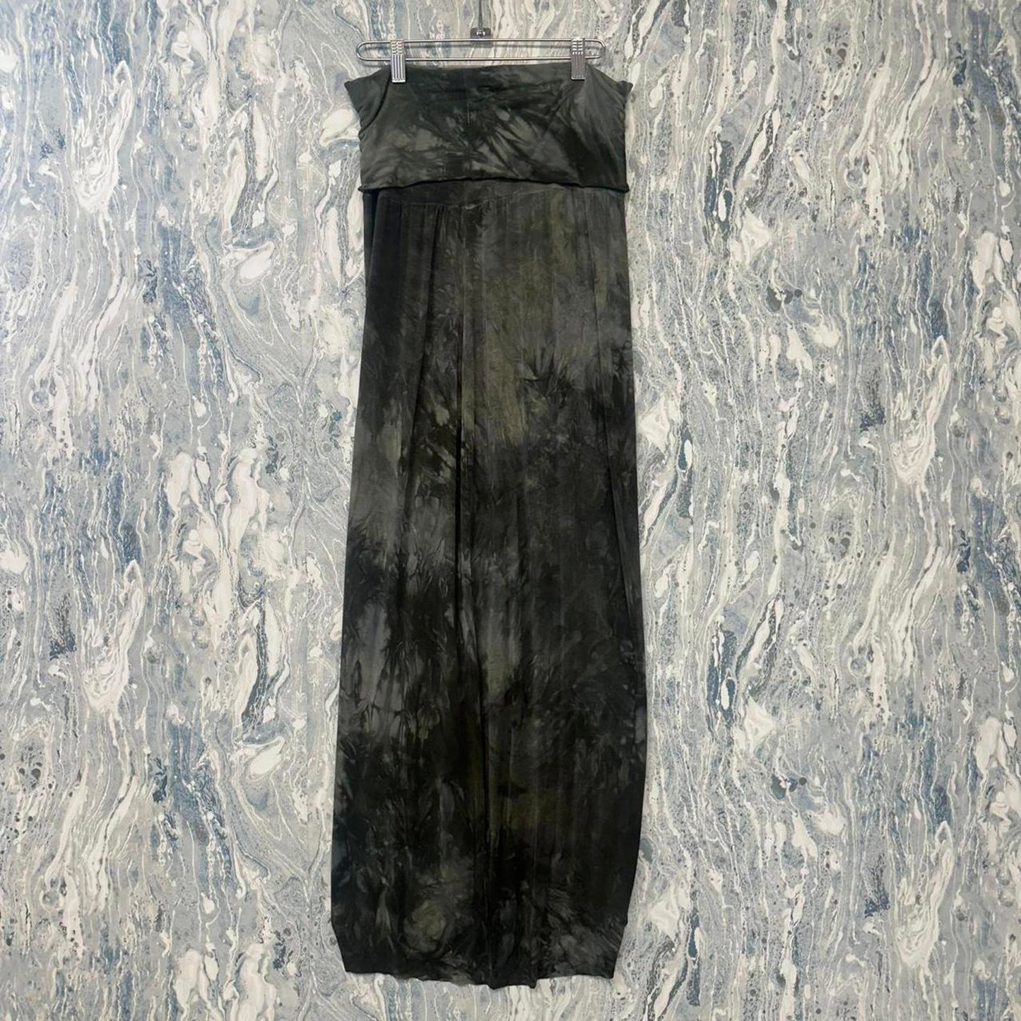 Designer Grungefairy Tie-Dye Black Maxi Dress (1)