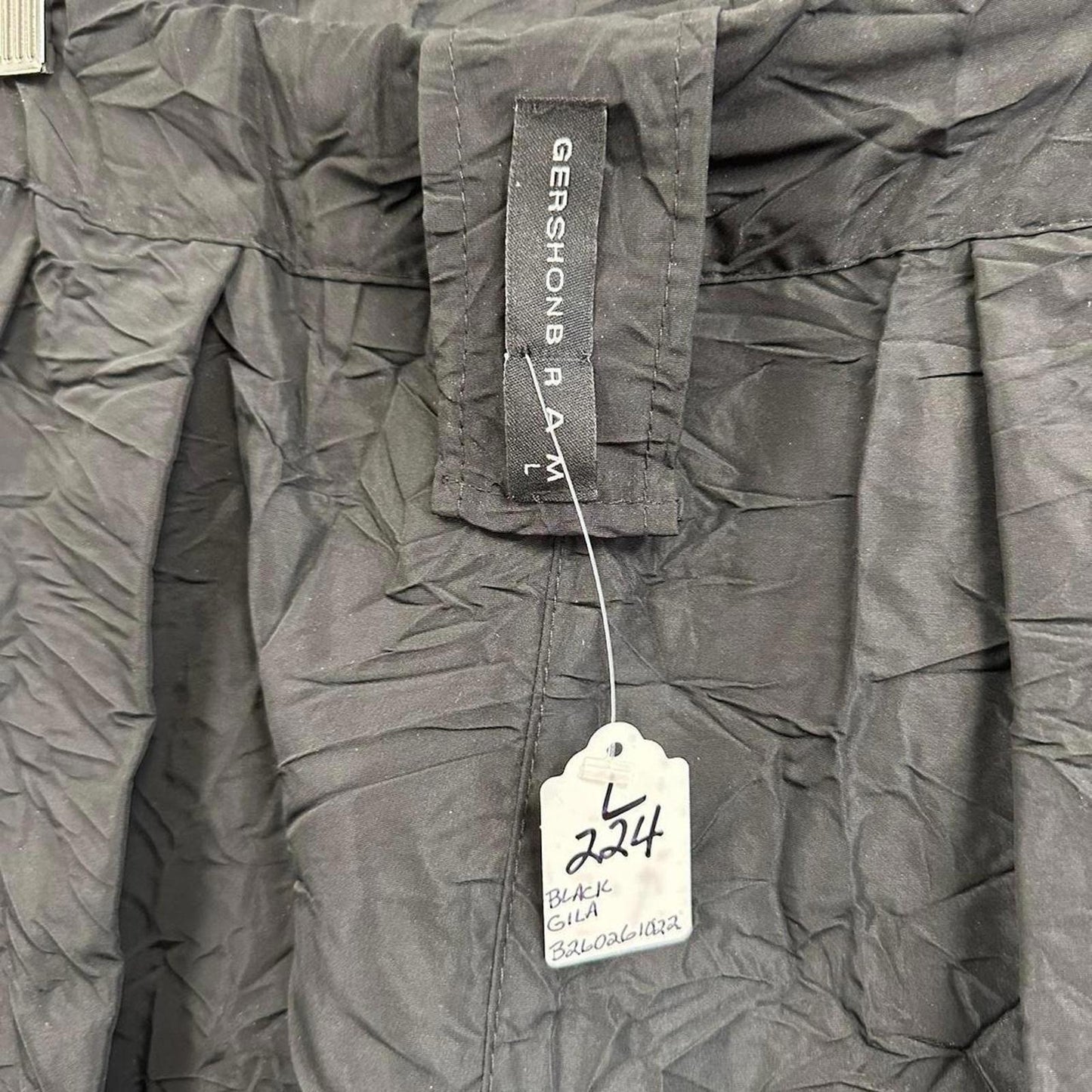 Designer Black Pants (L)