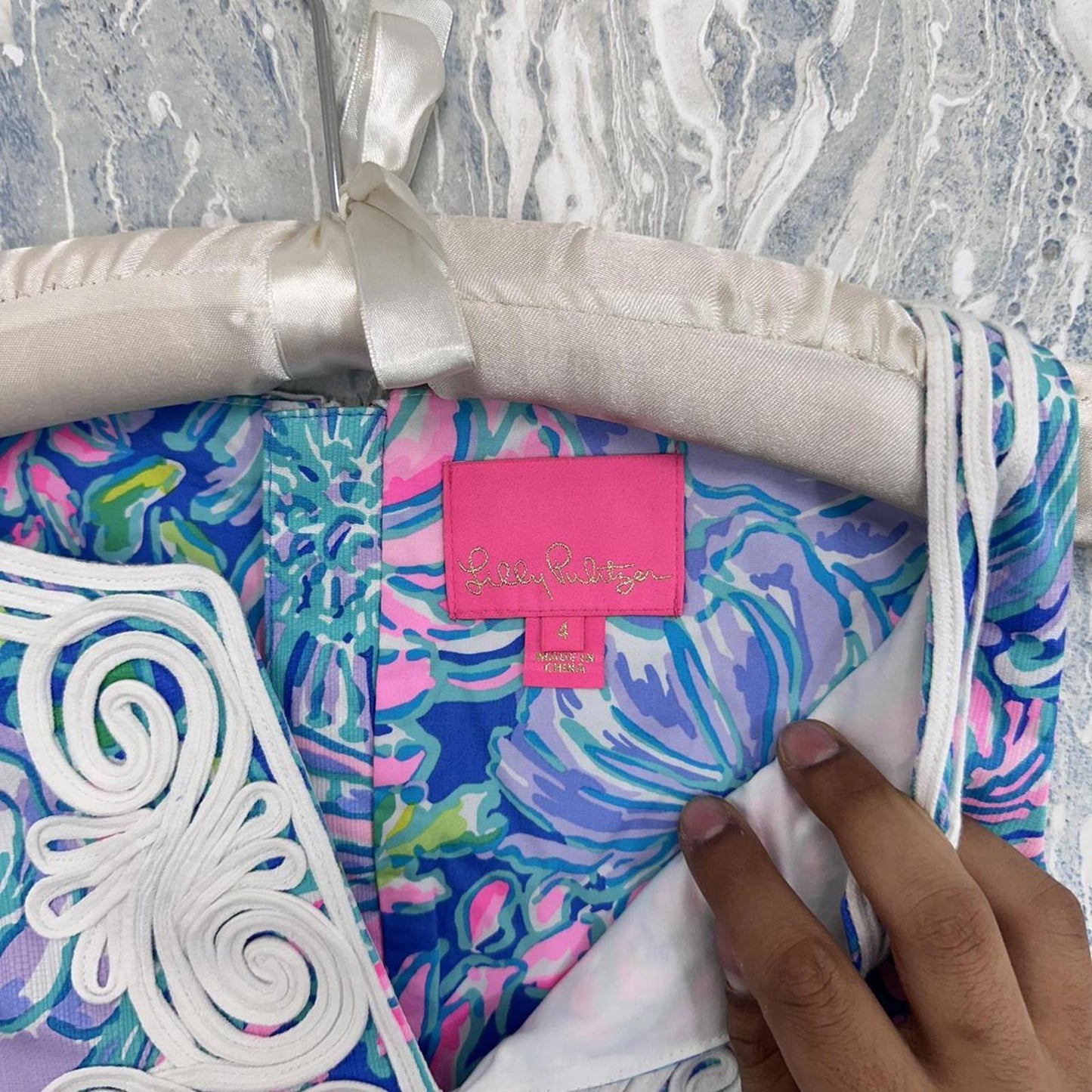 Lilly Pulitzer Classic Floral Print Sleeveless Dress (4)