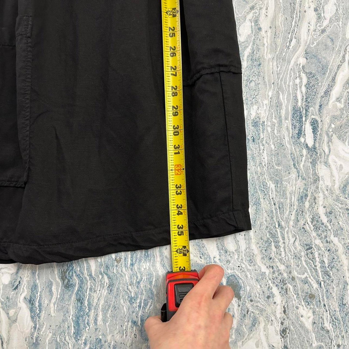 Designer Bodil Boho Black Maxi Skirt (S)