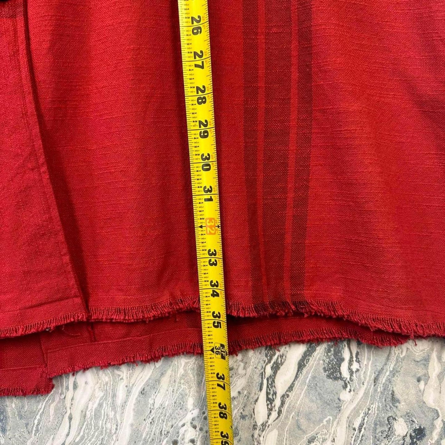 m square neetu malik Red Button-Front Sleeveless Vest (2) BNWT