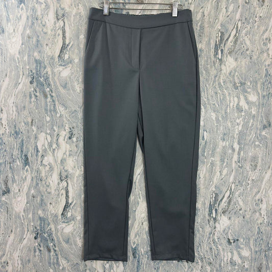 Designer Preppy Blue Grey Tailored Trousers (S)