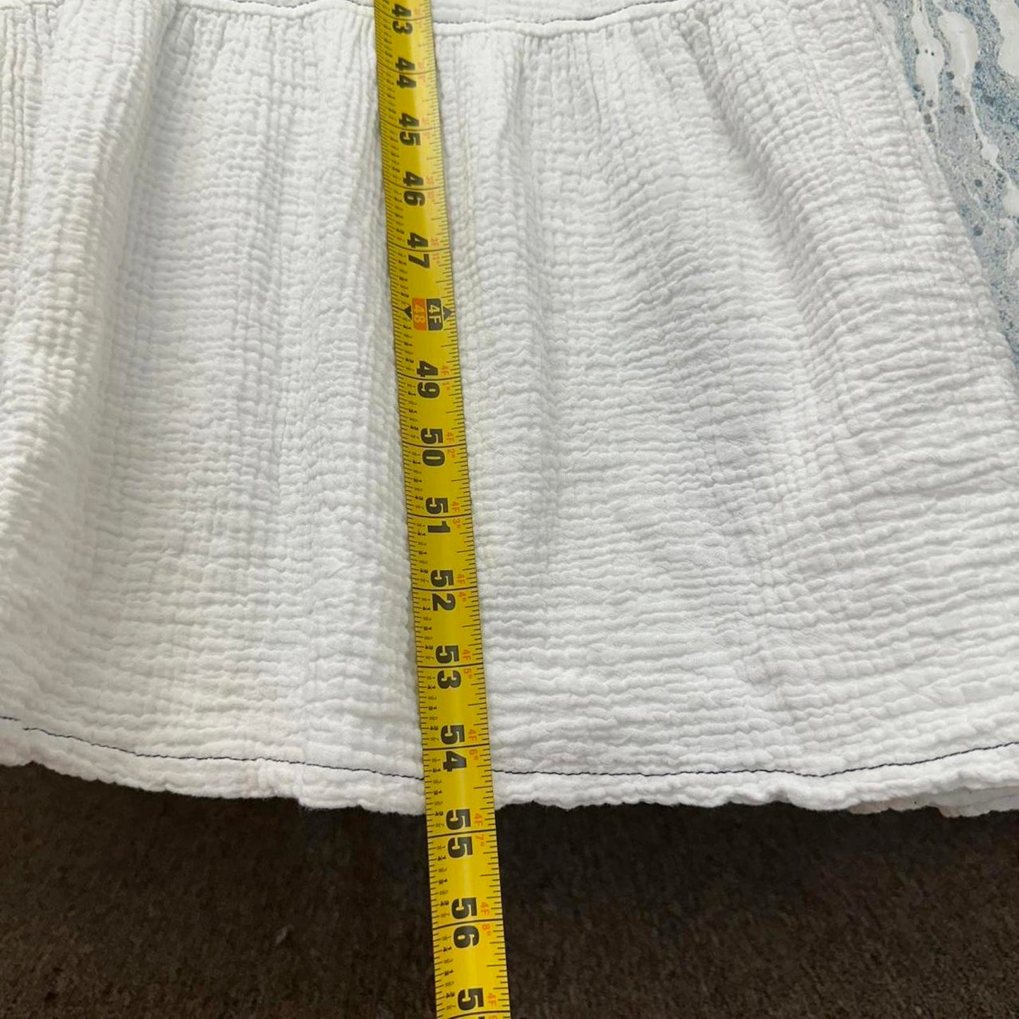 Bodil Boho White Sleeveless Maxi Dress (M)