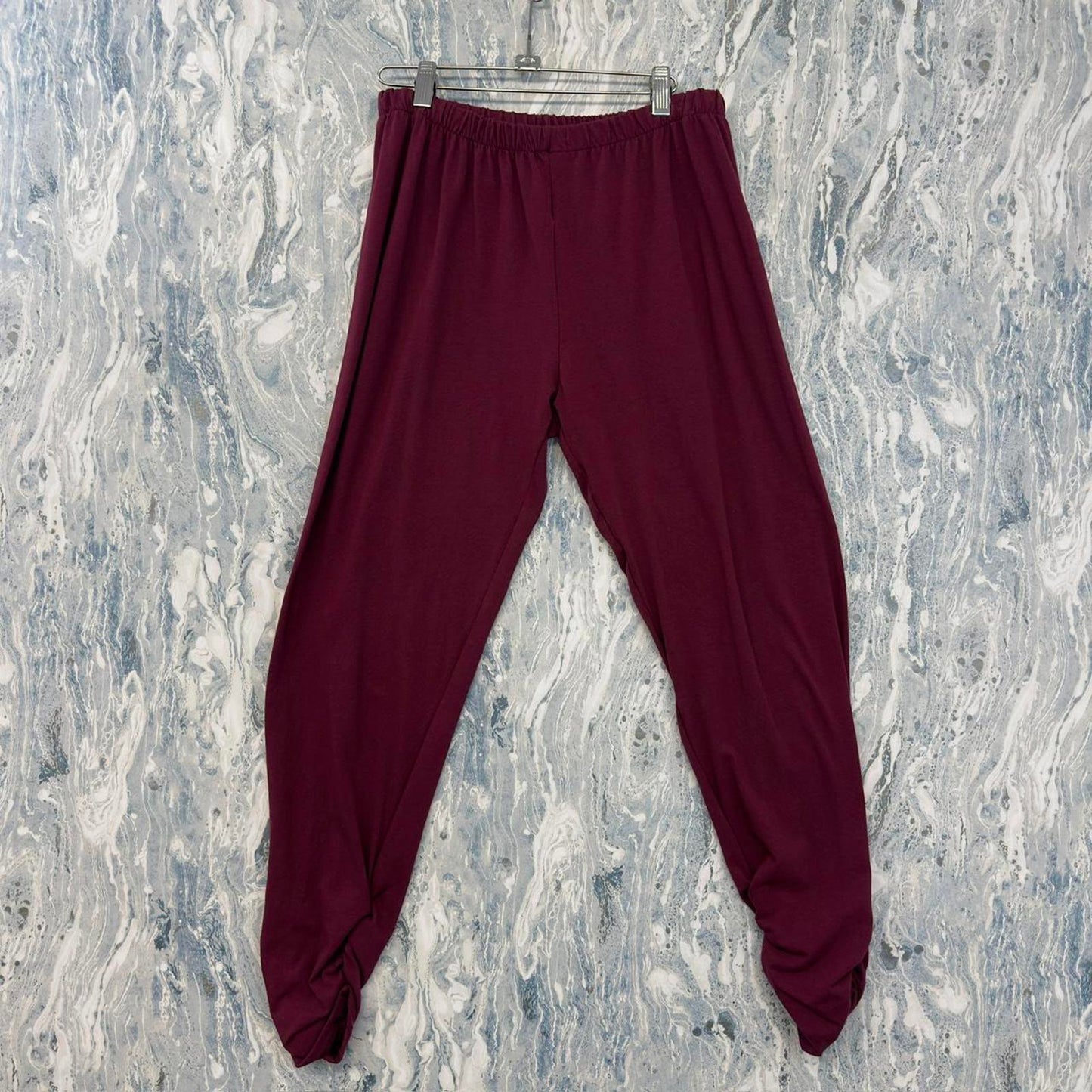 Designer Burgundy Synched Leggings (L)