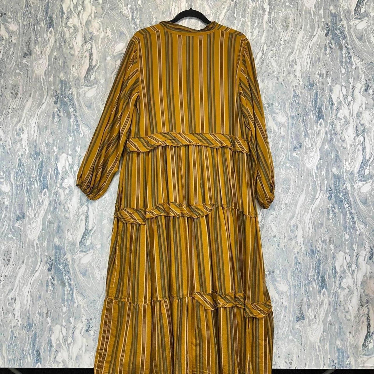 Yellow Striped Dress (S)