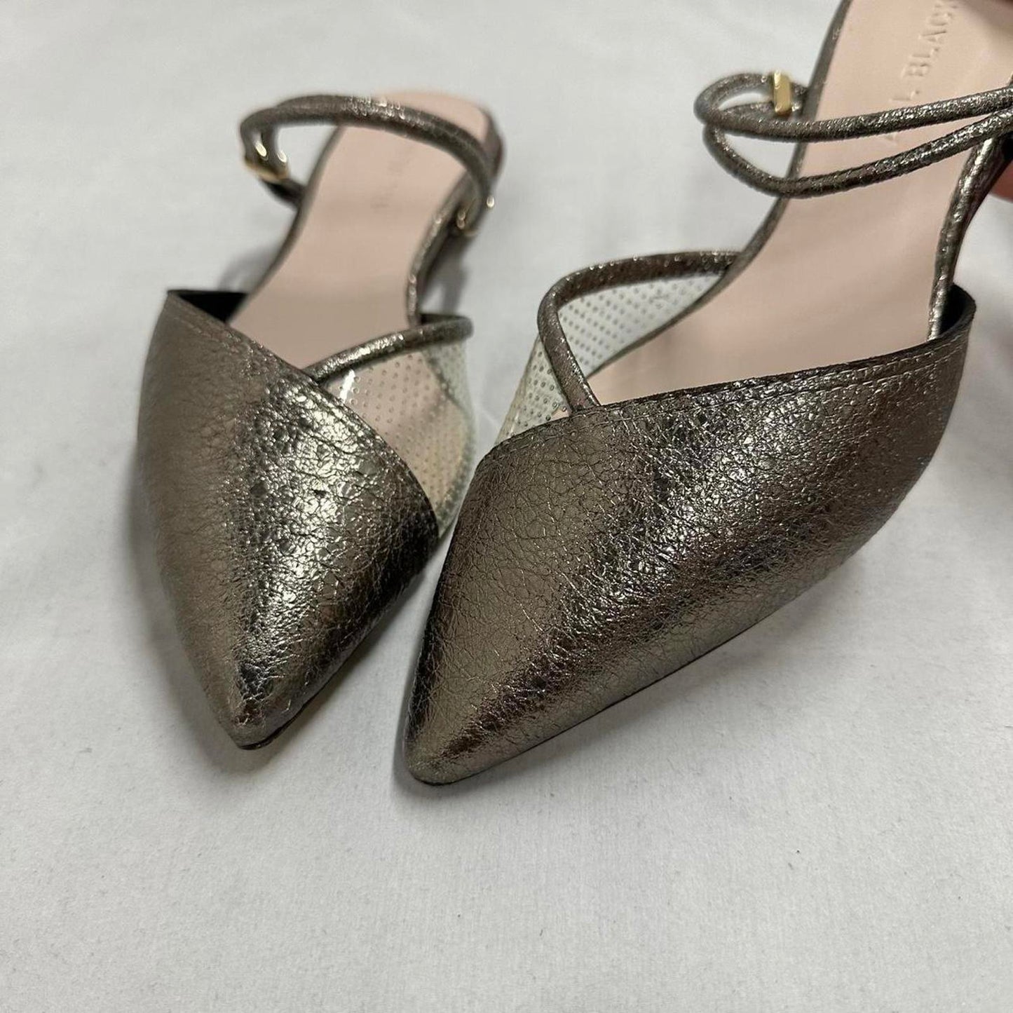 Elegant Metallic Pointed Flats (38)