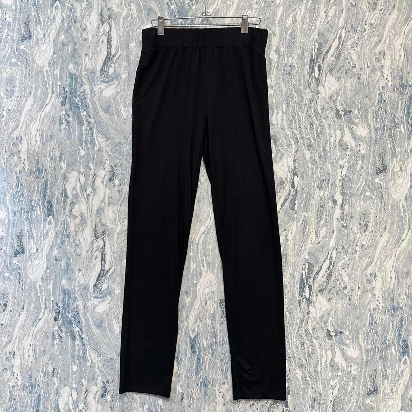 Minimalist basic black pants (S)