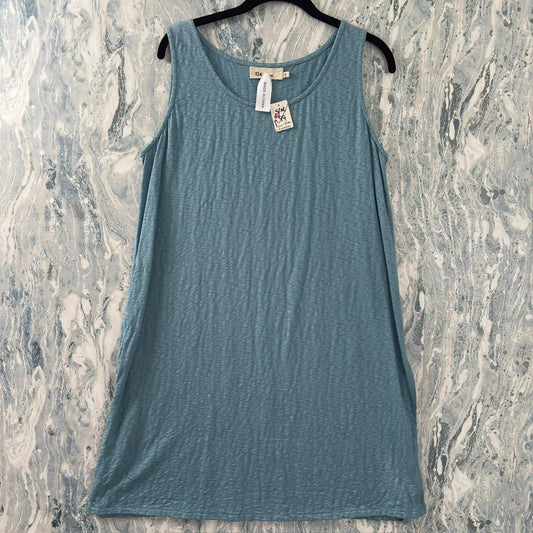 Casual Baby Blue Sleeveless Dress (S/M)