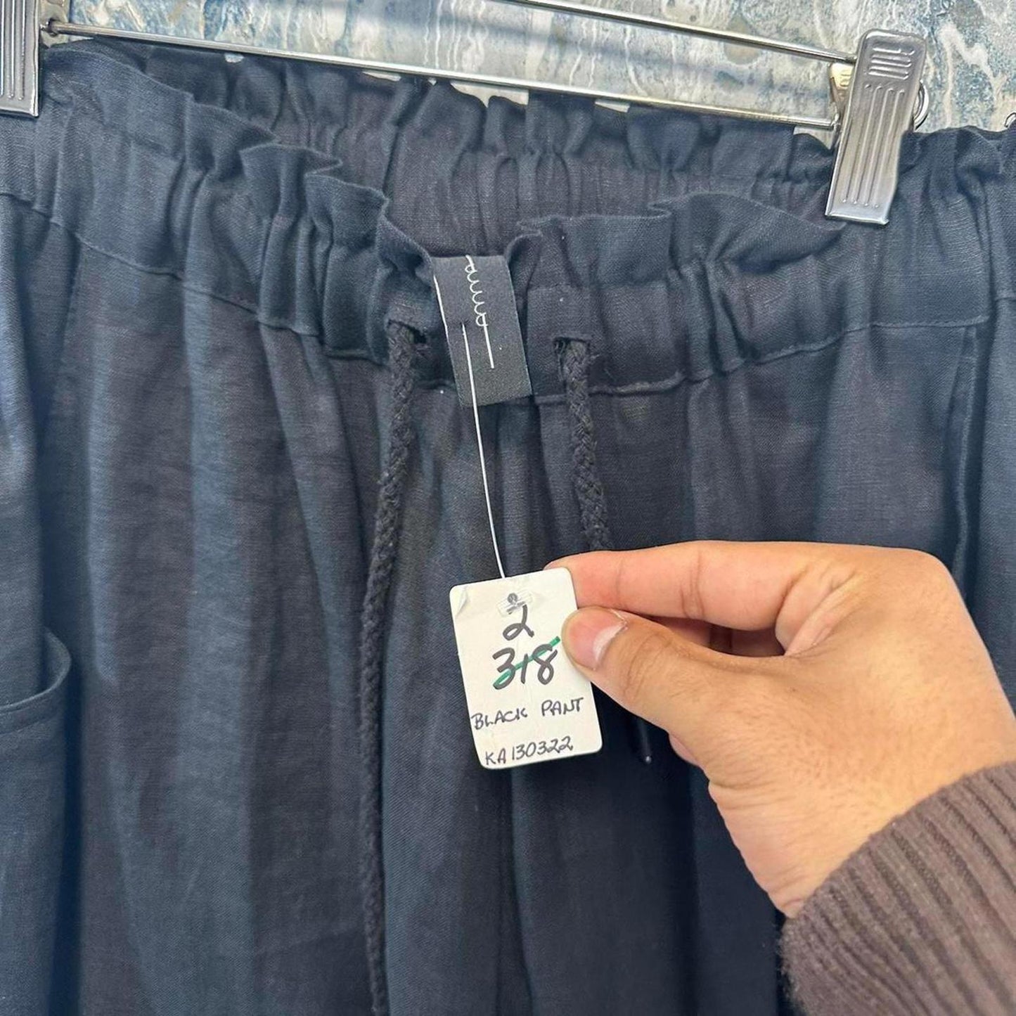 Minimalism Black Pants (2)