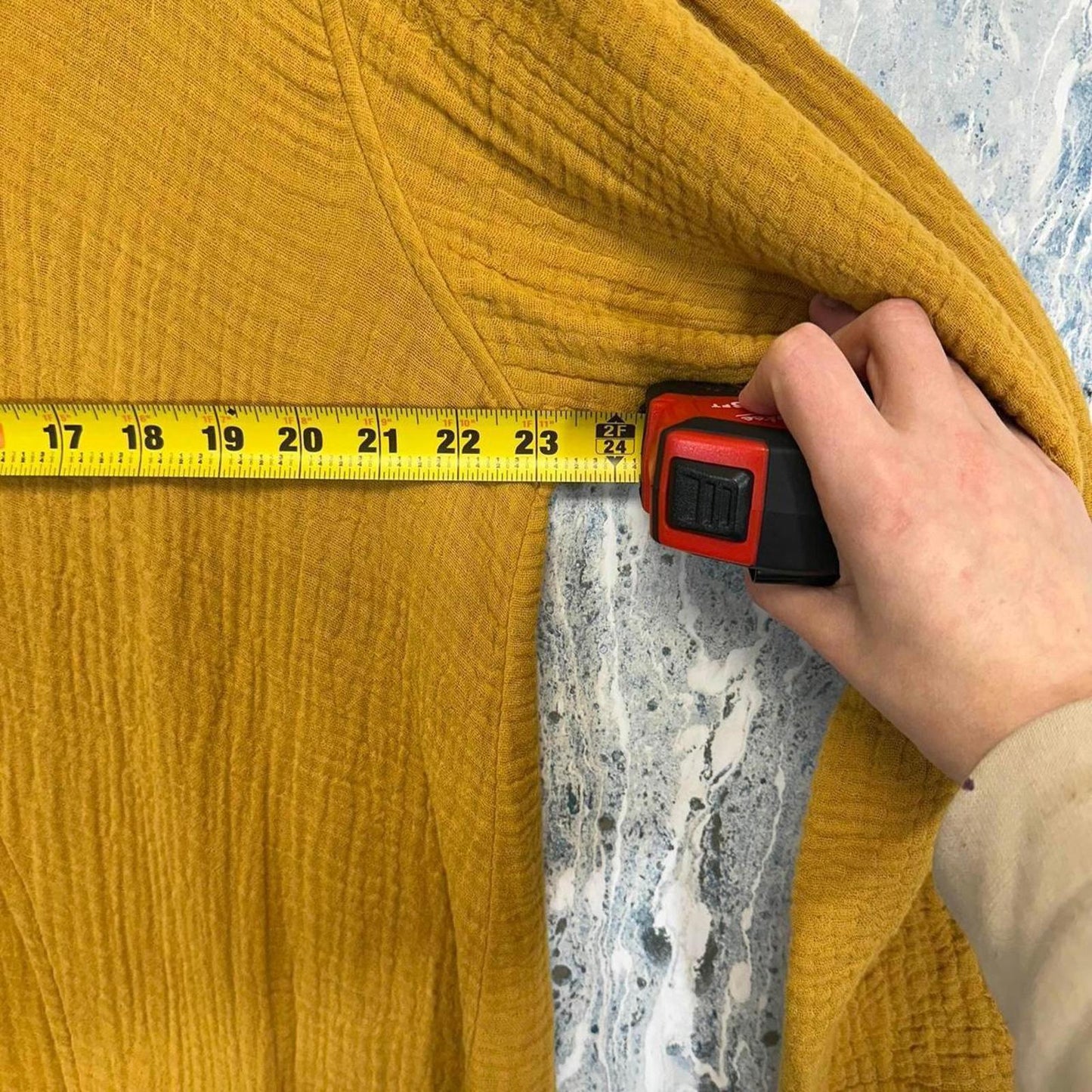 Mustard Yellow Tunic Dress (L)