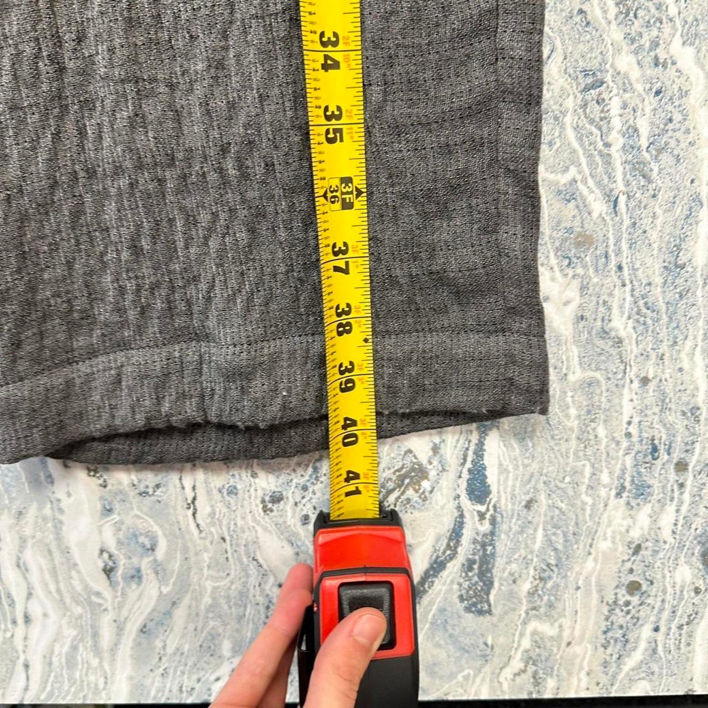 Minimalist grey comfy pants (S)