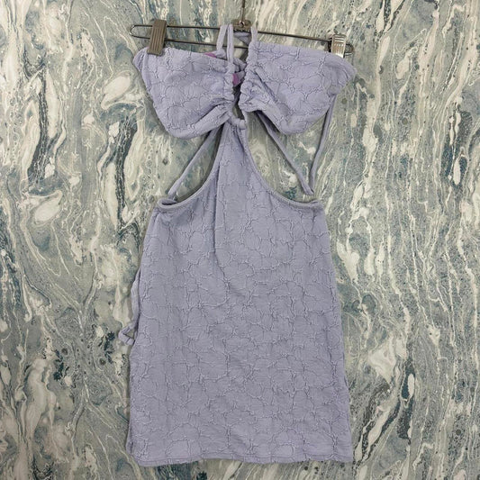 Maaji Lilac Purple Floral Lace Swimsuit (S)