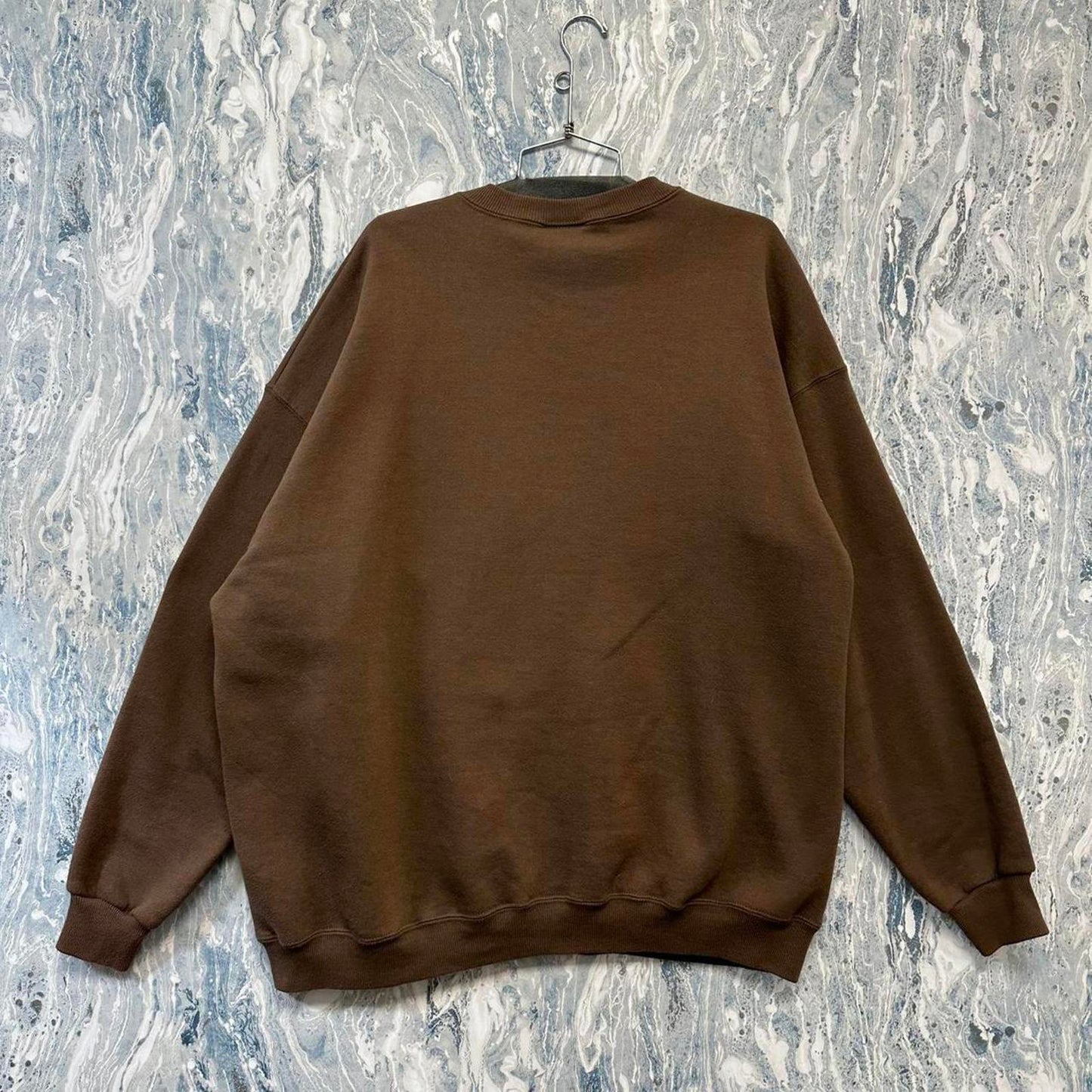 LEE Heavyweight Brown Crewneck Sweatshirt (2XL)