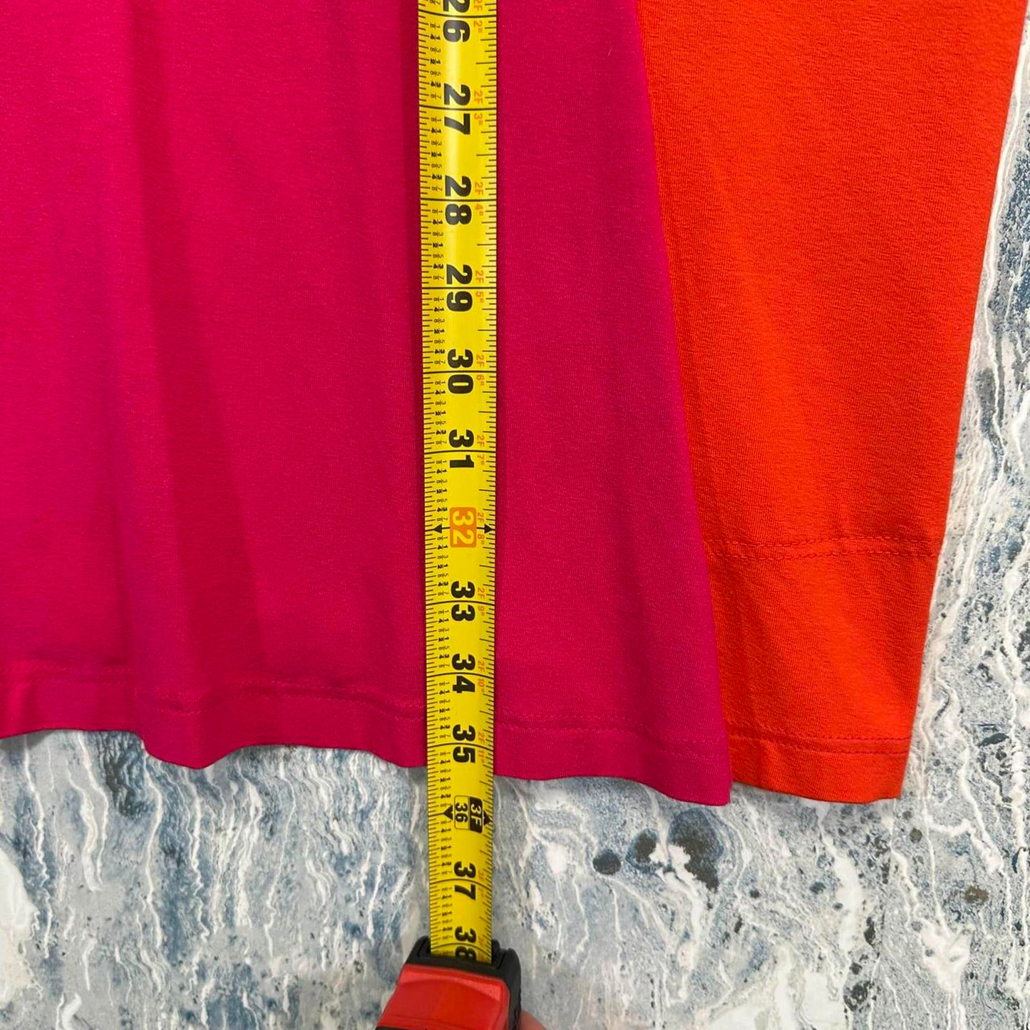 Colorblock V-Neck Oversized Tunic (L/XL)