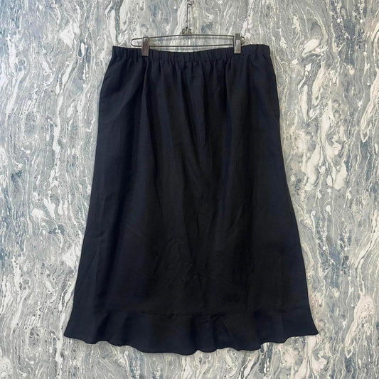 Black Maxi Skirt (L)