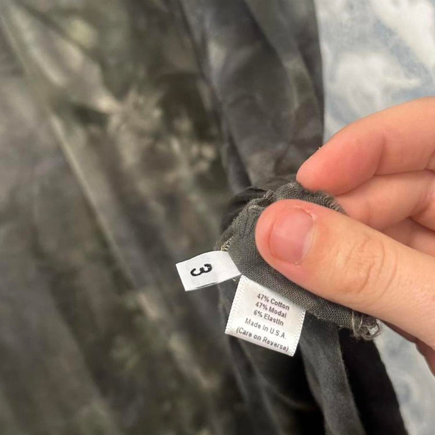 Designer Grunge Fairy Tie-Dye Black Strapless Maxi Dress (3/L)