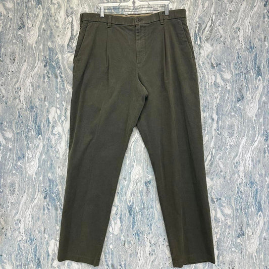 Minimalist Banana Republic Green Khaki Trouser Pants (38)