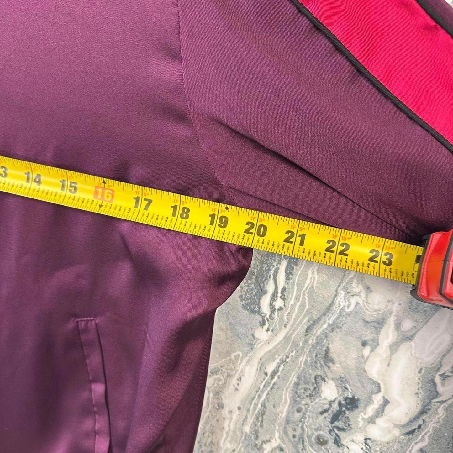 Scotch & Soda Streetwear Burgundy Bomber Jacket (M)