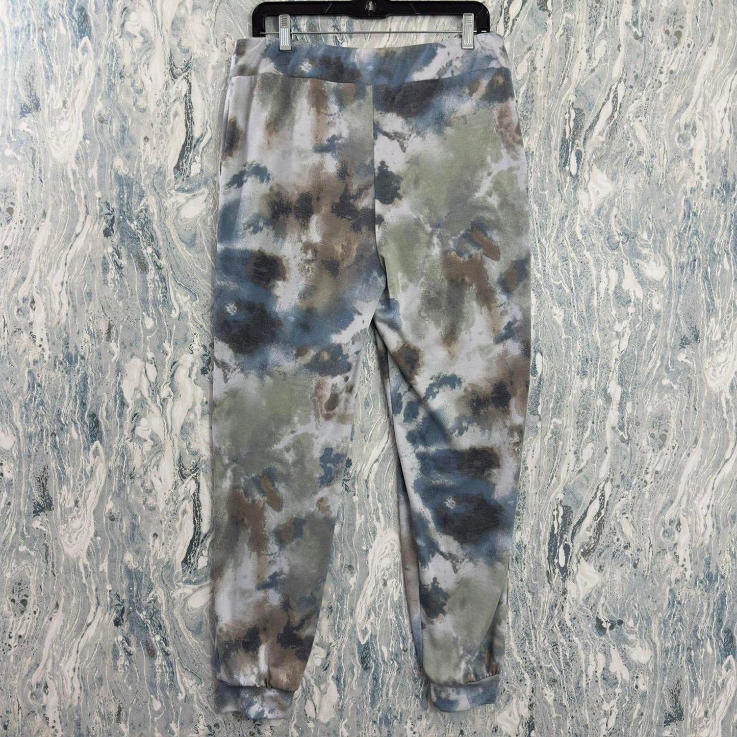 DéVía Tie-Dye Pattern Jogger Sweatpants (M)