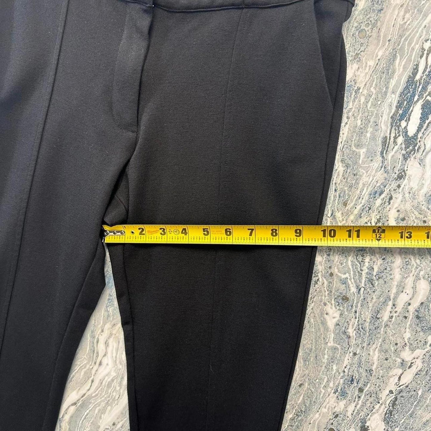 y2k black designer office pants (2)