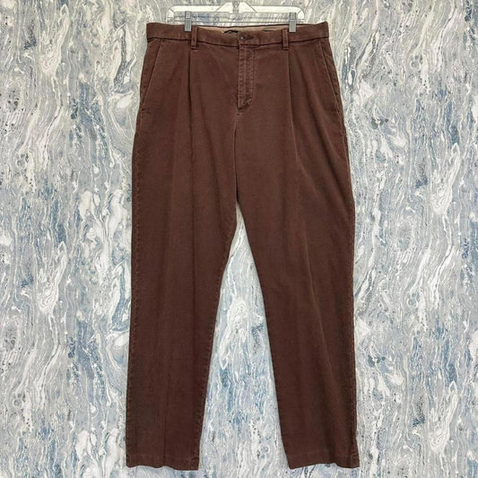 Banana Republic Men's Brown and Khaki Trousers