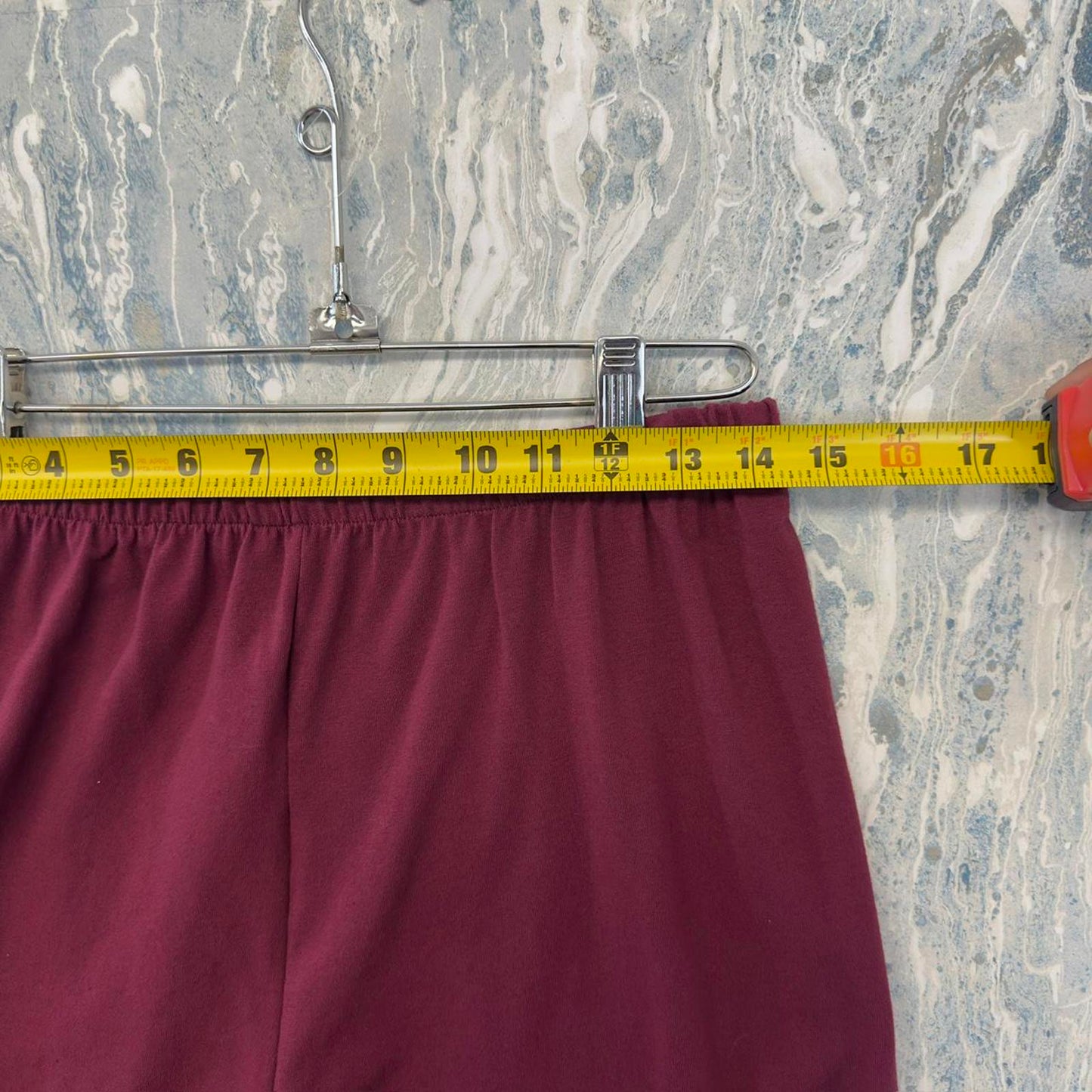 Designer Burgundy Synched Leggings (L)