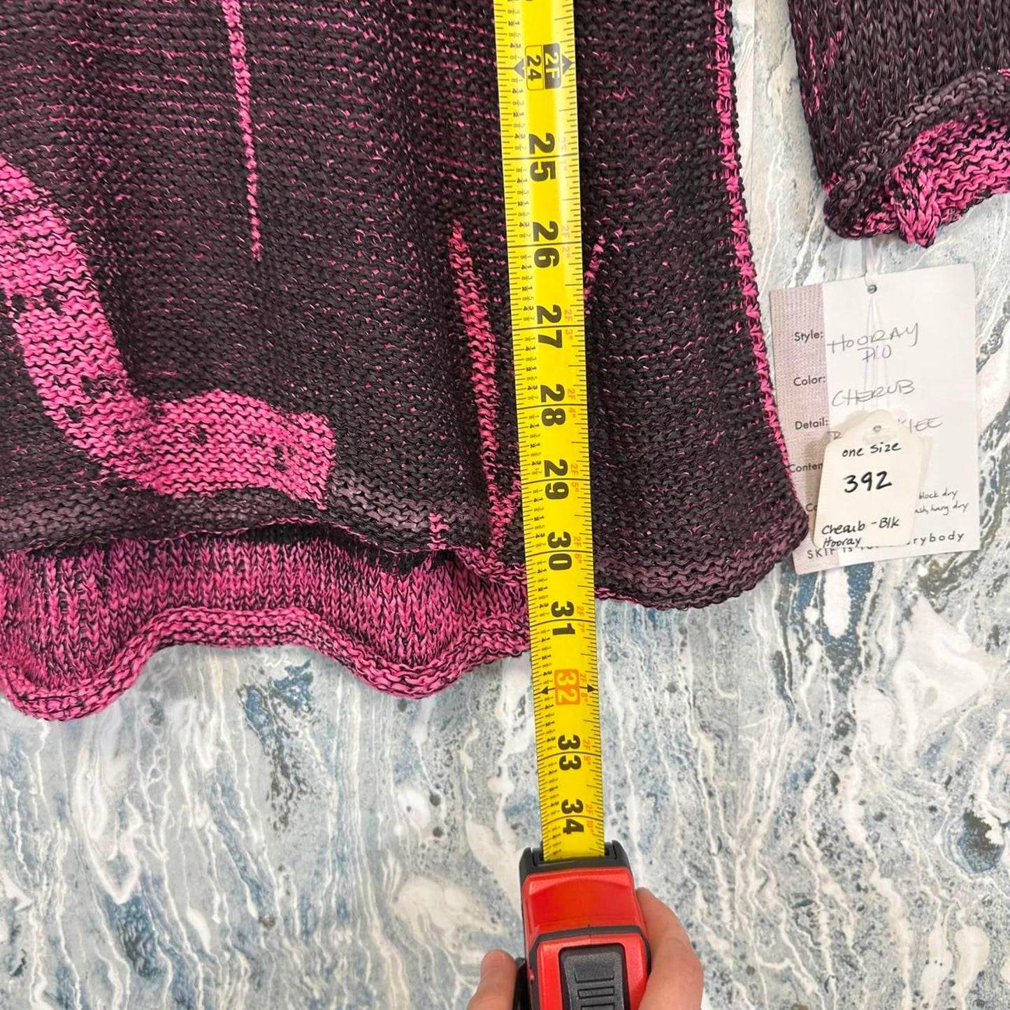 Purple Textured Sweater (One Size)