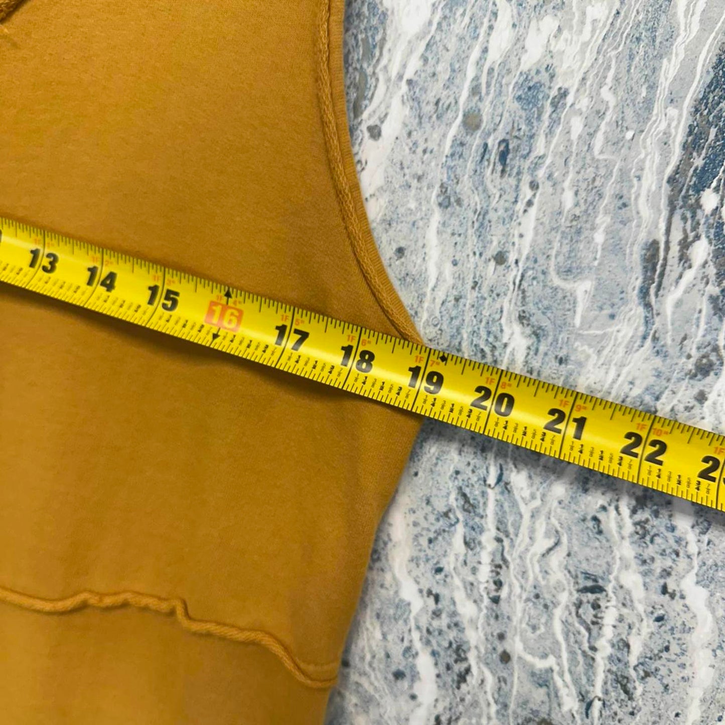 BNWT Bodil Casual Mustard Yellow Ruffle Tank Dress (S)