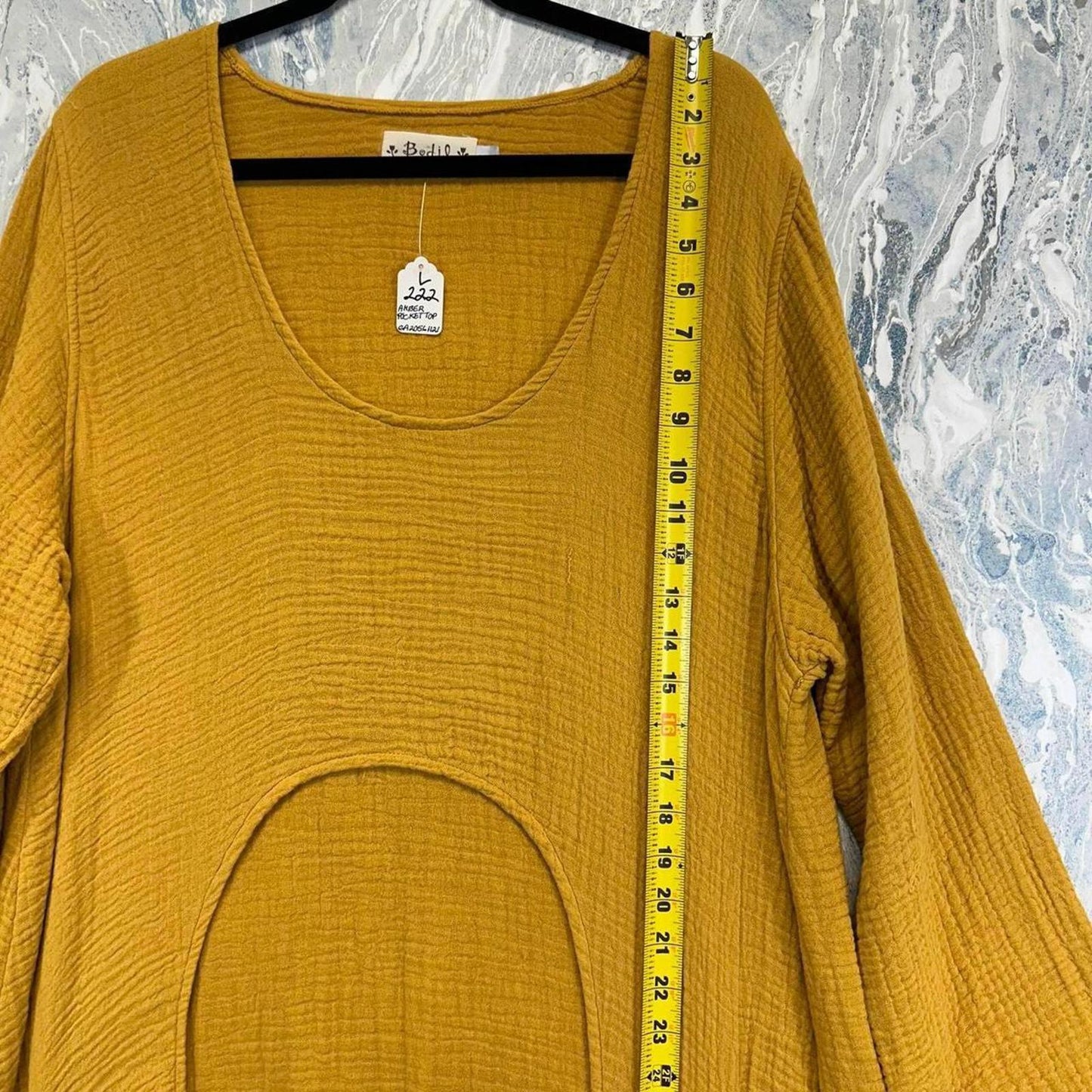 Mustard Yellow Tunic Dress (L)