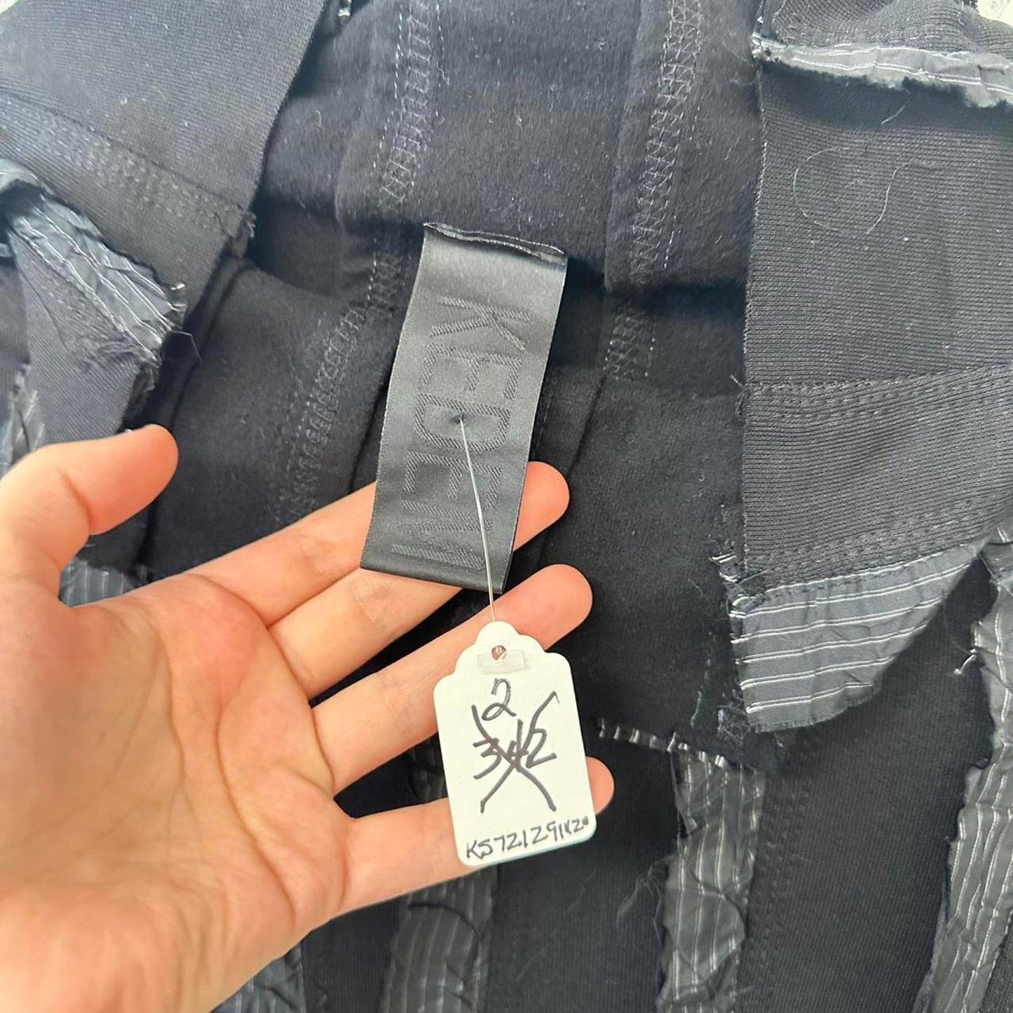 KEDEM Edgy Black Long Sleeve Dress (2)