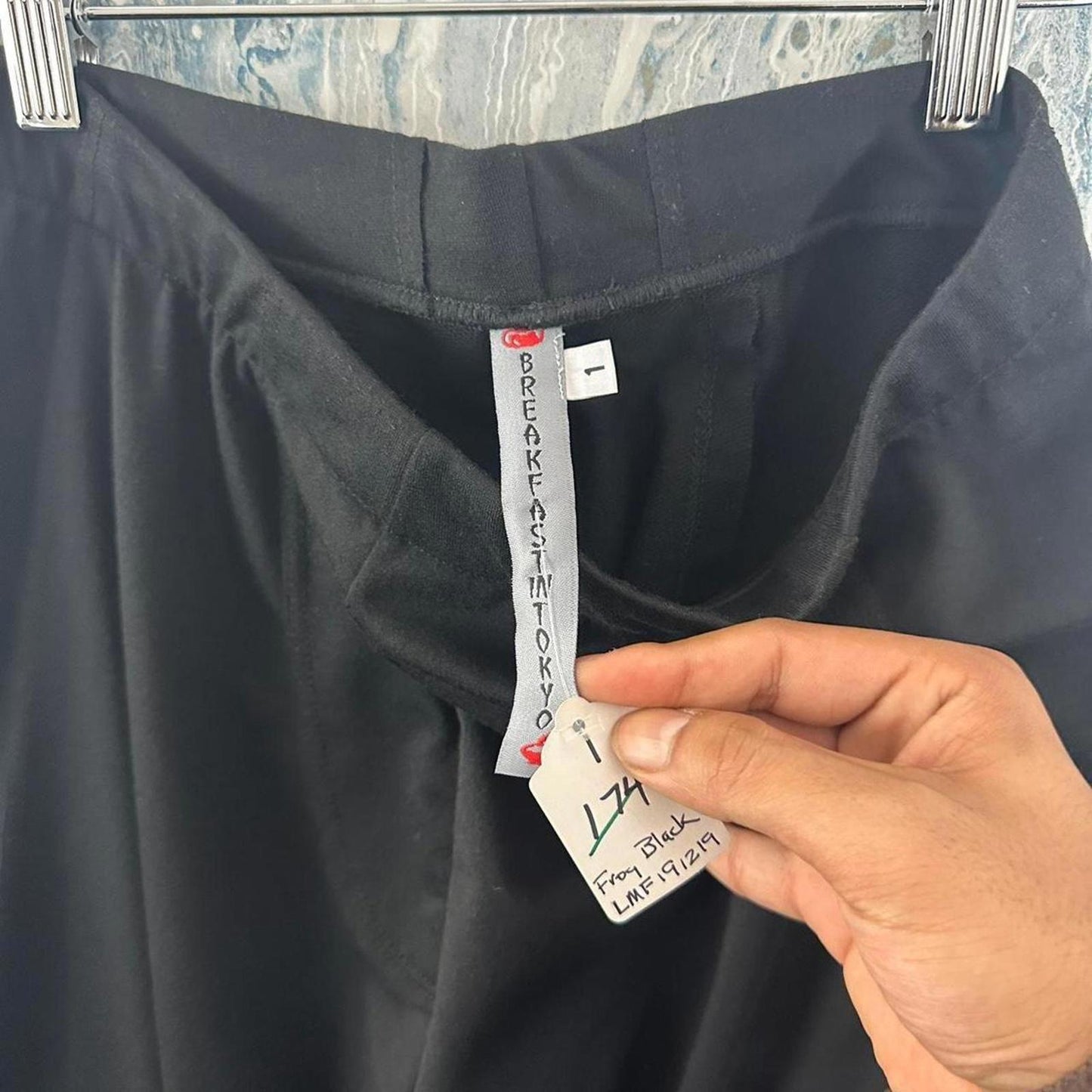 Minimalism Black Wide Leg Pants (1)